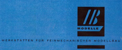 I&B Modellbau - Logo 1960er Jahre