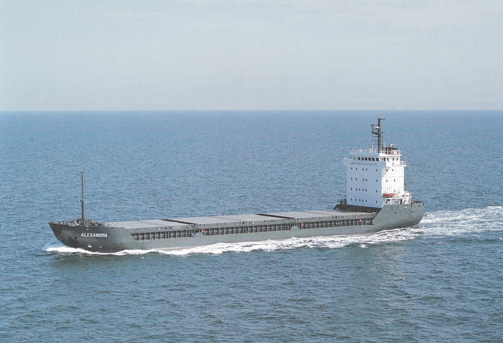 Typschiff M.S. Alexandria (Werftfoto)